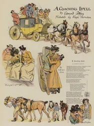 Eine Kutschfahrt-Idylle, von Edmund Petley